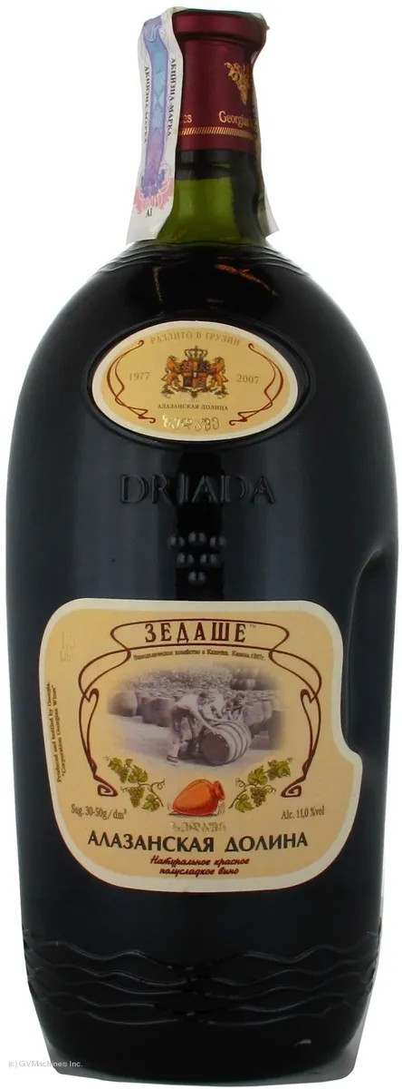 KGV Alazani Valley Semi-Sweet Red Wine Magnum Zedashe 1.5L