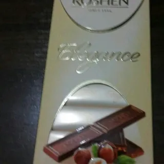 Roshen Elegance Chocolate with Crushed Hazelnuts 100g — photo 5