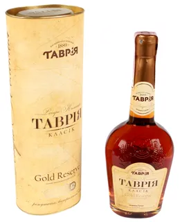 Tavryia Classic XO Cognac 7 Years 40% 0.5L Tube — photo 6
