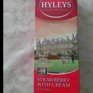 Hyleys Ceylon Black Tea with Strawberry and Cream Flavor, 25x1.5g — photo 4