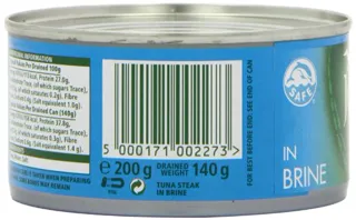 John West Tuna Steak in Brine 200g (pack of 12) — photo 3