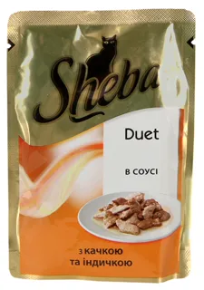 Sheba Duet Duck and Turkey Sauce Cat Pouch 85g — photo 4
