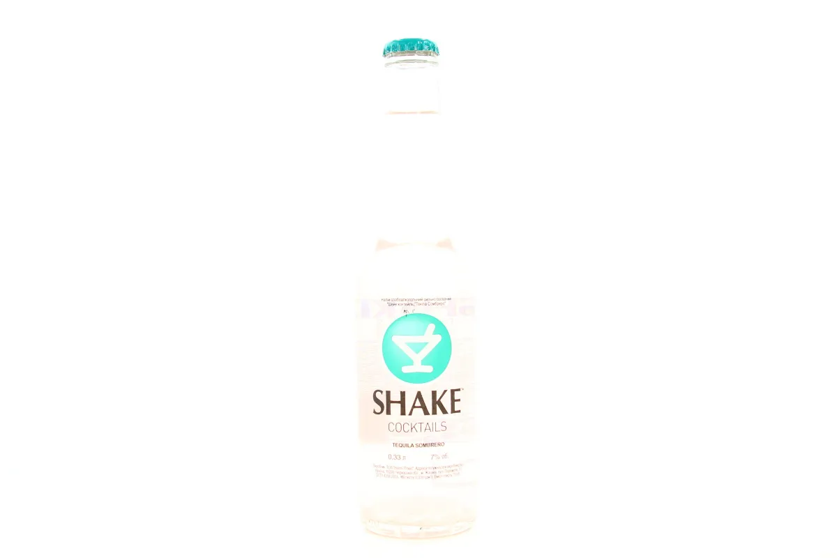 Напій слабоалкогольний Shake Cocktails Tequila Sombrero 7% скляна пляшка 0.33л