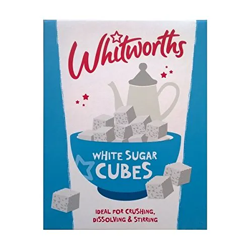 Whitworths White Sugar Cubes 4 x 500g