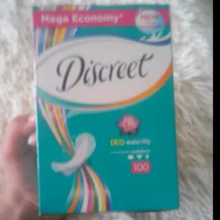 Discreet Deo Daily Pads Water Lily Multiform Hygiene 100pcs — photo 3