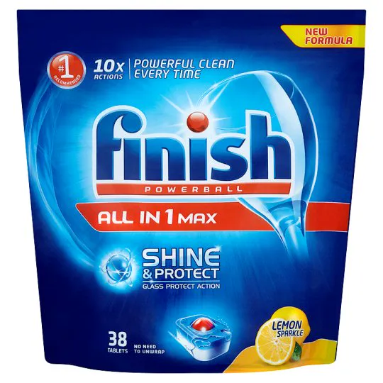 Finish All in 1 Lemon 38 Dishwasher Tablets