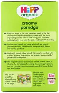 Hipp Organic Creamy Porridge 6+ Mths 160g — photo 7