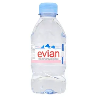 Evian still mineral water plastic bottle 0.33L — photo 5