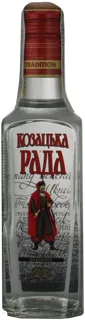 Kozatska Rada Classic Vodka 40% glass bottle 0.25L — photo 3