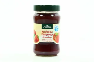 Schneekoppe Strawberry Jam with Fructose 330g — photo 4