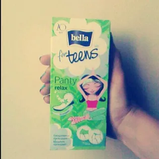 Bella for Teens Relax Green Tea Deo Panty Liners 20pcs — photo 2