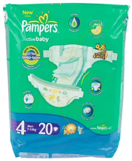 Pampers Baby-Dry Air Care Maxi 7-14kg 20pcs — photo 7