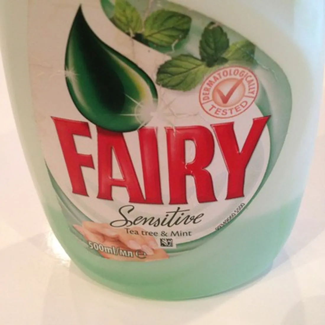 Dishwashing Liquid Tea Tree and Mint 500ml Plastic Bottle