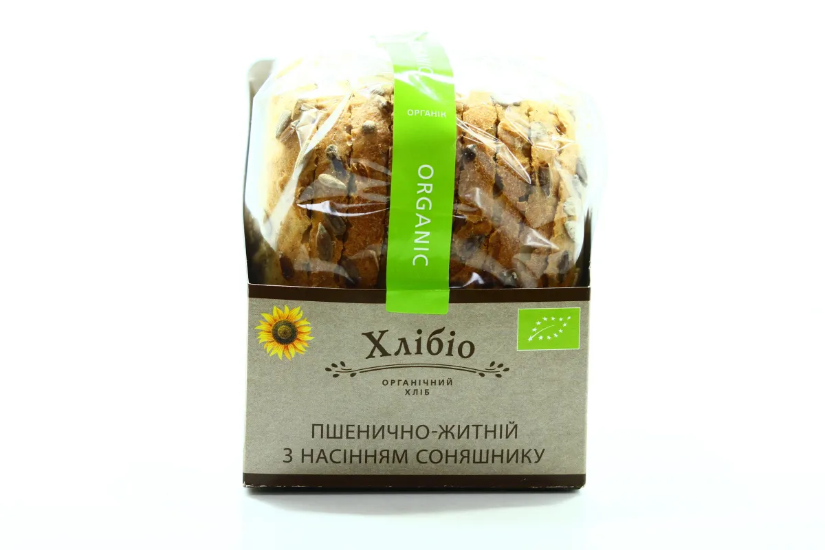 Khlibio Wheat-Rye Bread with Seeds 300g