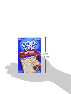 Kelloggs Pop-Tarts Matte Red Velvet - 8 ct — photo 8