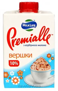 MilkLife Premialle sterilized cream pure pack 10% 200g — photo 6