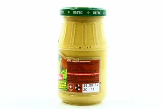 Veres Russian Hot Mustard Glass Jar 190g — photo 3