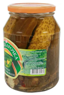 Hospodarochka Pickled Cucumbers 920ml — photo 3