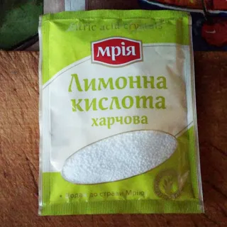 Mriia Citric Acid Food Grade 25g — photo 4
