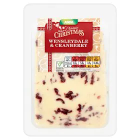 ASDA Christmas Wensleydale & Cranberry