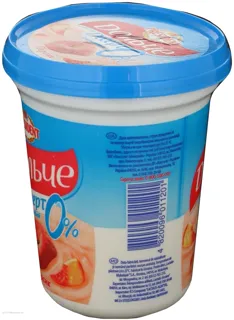 Dolche curd dessert with peach filling 0.2% 400g — photo 5
