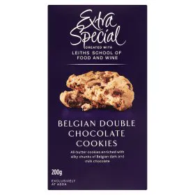 Asda Extra Special бельгійське подвоєне шоколадне печиво