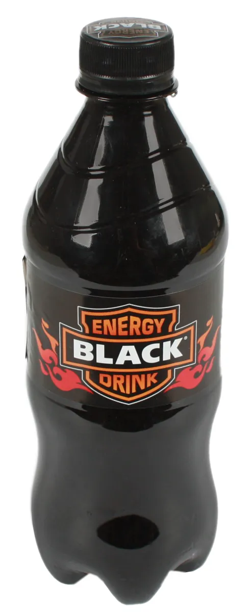 Black Energy Drink Plastic Bottle 500ml