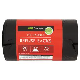 Мішки для сміття Asda з ручками 75 л