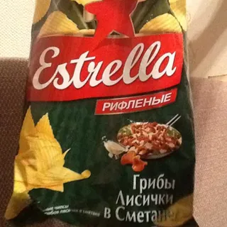 Estrella chanterelle chips in sour cream 85 g — photo 4