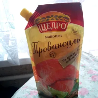 Shchedro Mayonnaise Provencal 67% 400g Doy-pack — photo 4