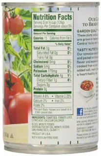 Del Monte Diced Tomatoes No Salt Added, 14.5 oz (12 pack) — photo 3