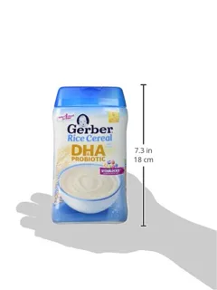 Gerber 1st Foods Baby Cereal - DHA and Probiotic Rice - 8 oz — photo 7