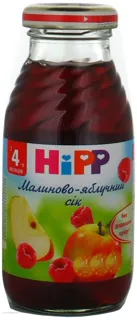 Hipp Raspberry Apple Juice Glass Jar 0.2L — photo 3