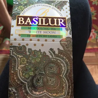 Basilur White Moon Green Tea 100g Pack — photo 3