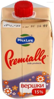 Bila Liniia Cream 15% UHT 200g — photo 2