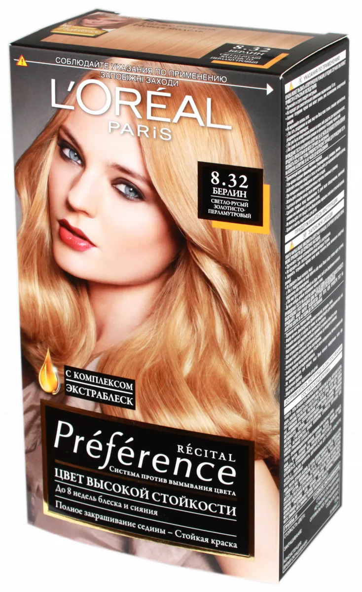 Preference Hair Color Berlin No. 8.32 L'Oreal