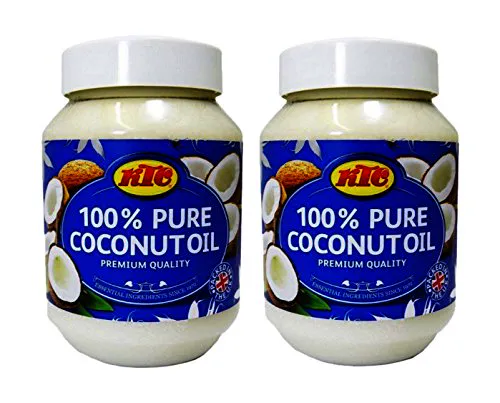 KTC Pure 100% Coconut Oil 500ml Multipurpose (2-pack)