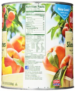 Del Monte Sliced Peaches, 106 oz — photo 3