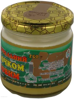 Bartnik Natural Wildflower Honey with Royal Jelly Jar 250g — photo 5