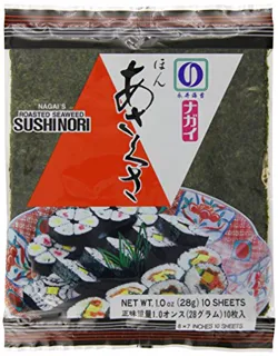 Nagai Roasted Seaweed Nori Sushi 28G — photo 7