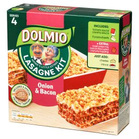 Dolmio Lasagna Meal Kit 4 People Extra Onion and Bacon — photo 2