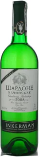 Inkerman White Wine Chardonnay Kachinsky Ordinary Aged Table Dry 12% Glass Bottle 750ml — photo 4