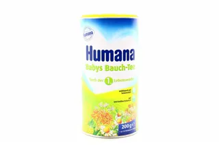 Чай Humana трав'яний дитячий для шлунка розчинний з 2 тижнів 200 г туба — фото 4
