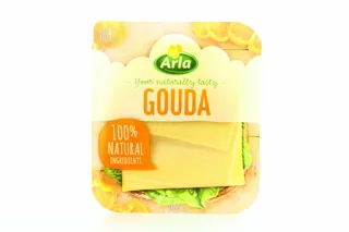 Arla Gouda Cheese Denmark sliced 48% 150g pack — photo 2