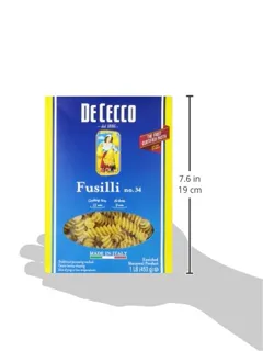 De Cecco Pasta, Fusilli, 16 oz (5 pack) — photo 5
