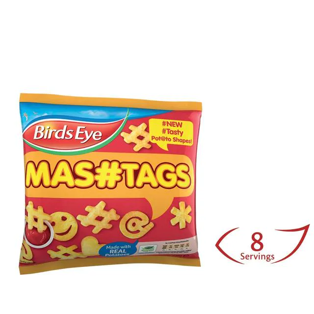 Birds Eye Mashtags Frozen