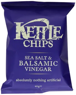 Kettle Chips Balsamic Vinegar & Sea Salt 40g (pack of 18) — photo 3