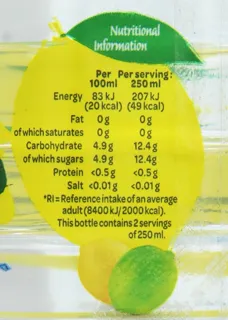 Volvic Sensory Lemon and Lime Flavoured Water 500 ml (pack of 24) — photo 9