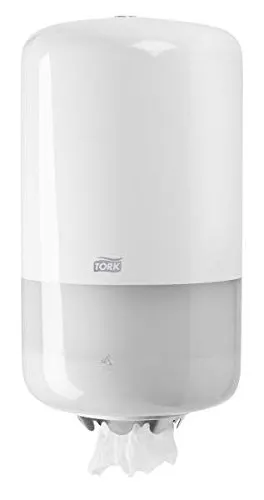 Tork M1 Mini Centrefeed Paper Dispenser Starter Pack + Mini Refill 120m