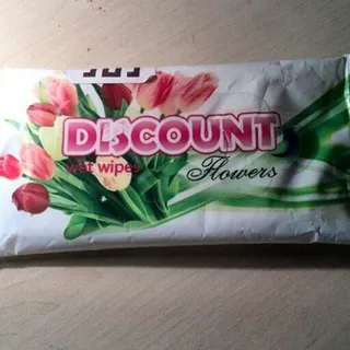 DISCOUNT Wet Wipes Flowers 15pcs 47g — photo 2